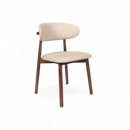 Butterfly Biege Wooden Chair