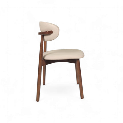 Butterfly Biege Wooden Chair