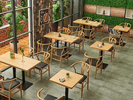 Oaks 4 seater restaurant dining set