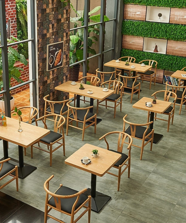 Oaks 4 seater restaurant dining set