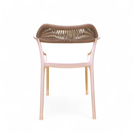 Nexa White PVC Rope Chair