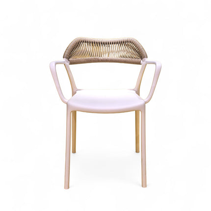 Nexa White PVC Rope Chair