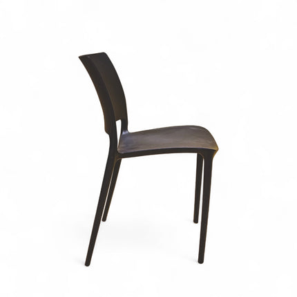 Canton Black PVC Chair