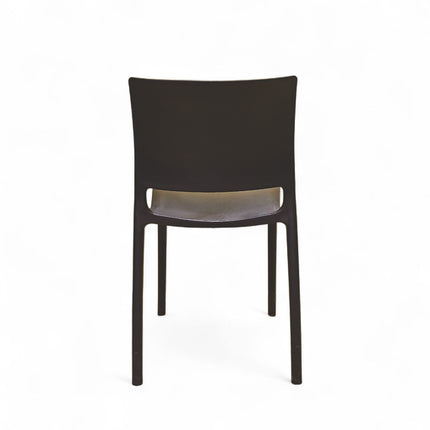 Canton Black PVC Chair