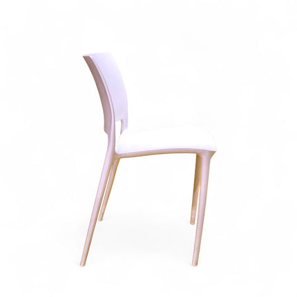 Canton White PVC Chair