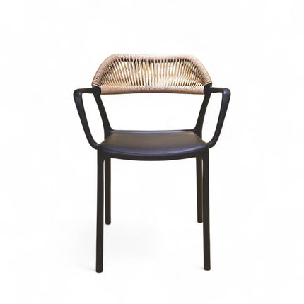 Nexa Black PVC Rope Chair