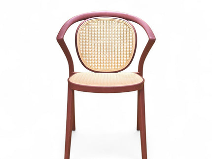 Nero Maroon PVC Chair