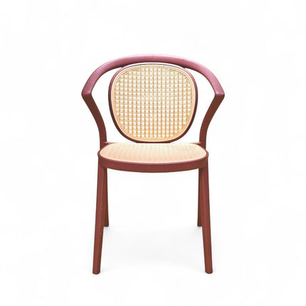 Nero Maroon PVC Chair