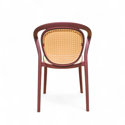 Nero Maroon PVC Chair