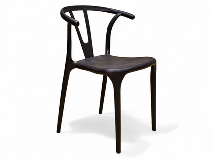 Evok Black PVC Chair