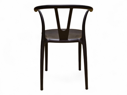 Evok Black PVC Chair