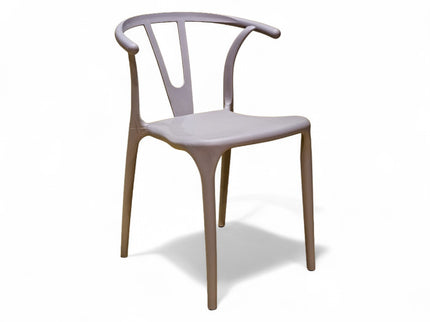 Evok Grey PVC Chair
