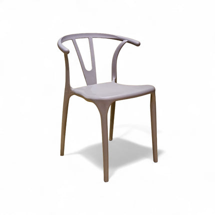 Evok Grey PVC Chair