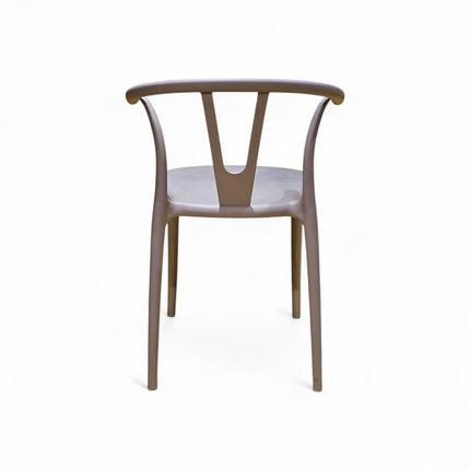 Evok Grey PVC Chair