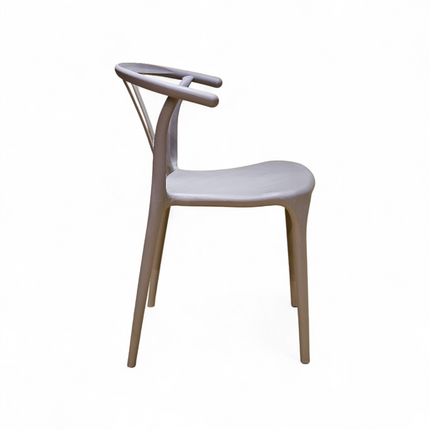 Evok Grey PVC Chair