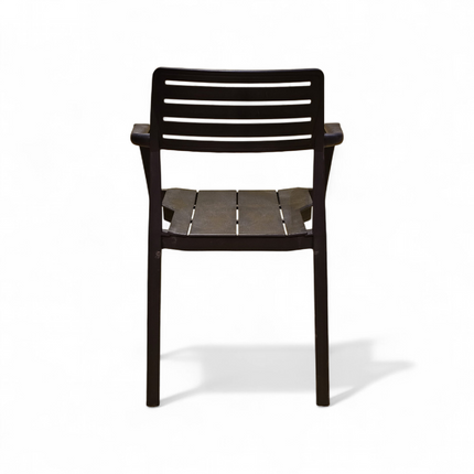 Metro Black PVC Chair