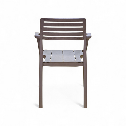 Metro Grey PVC Chair