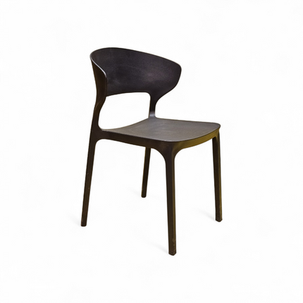 Astra Black PVC Chair