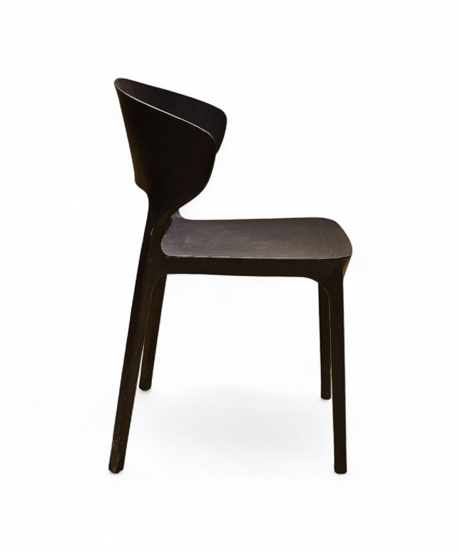 Astra Black PVC Chair