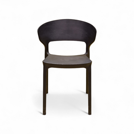 Astra Black PVC Chair