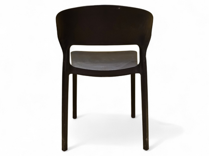 Astra Black PVC Chair