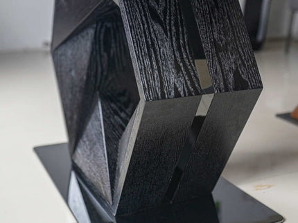 Oliva Black 6 Seater Dining Table