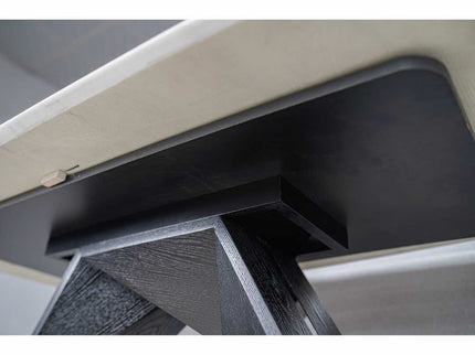 Oliva Black 6 Seater Dining Table