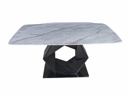 Oliva Black 6 Seater Dining Table