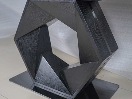 Oliva Black 6 Seater Dining Table