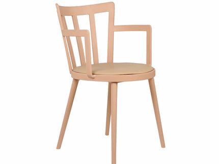 Pacify Gold PVC Cafe Chair