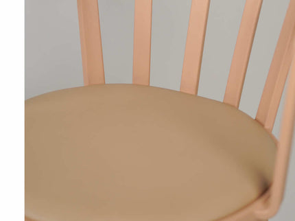 Pacify Gold PVC Cafe Chair
