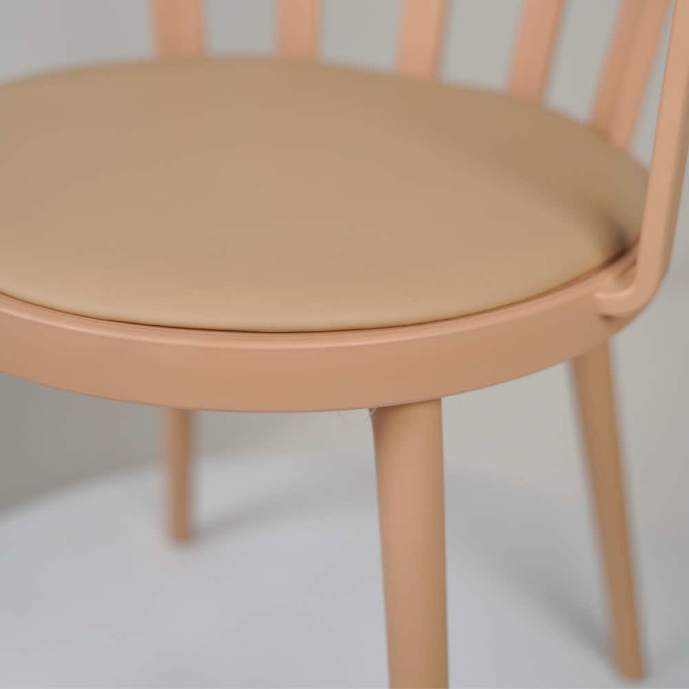 Pacify Gold PVC Cafe Chair