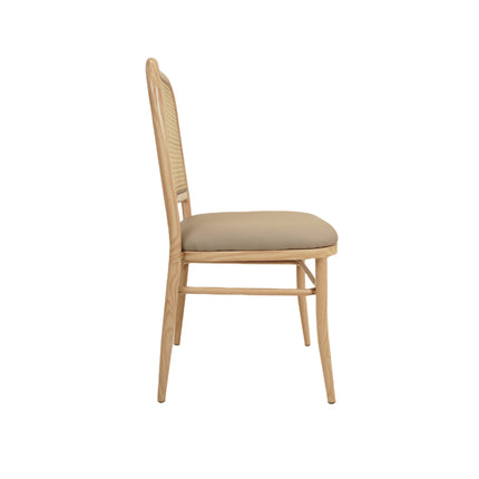 Peru Light Metal Cane Restaurant Chair