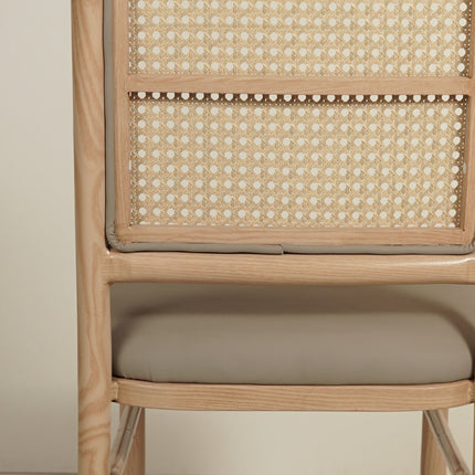 Peru Light Metal Cane Restaurant Chair