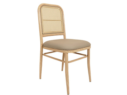 Peru Light Metal Cane Restaurant Chair