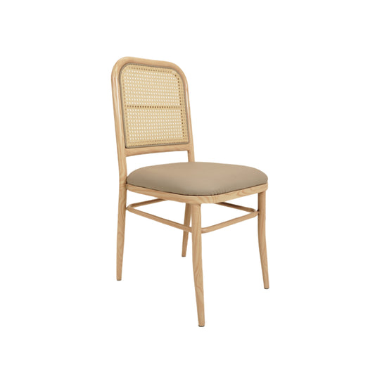 Peru Light Metal Cane Restaurant Chair