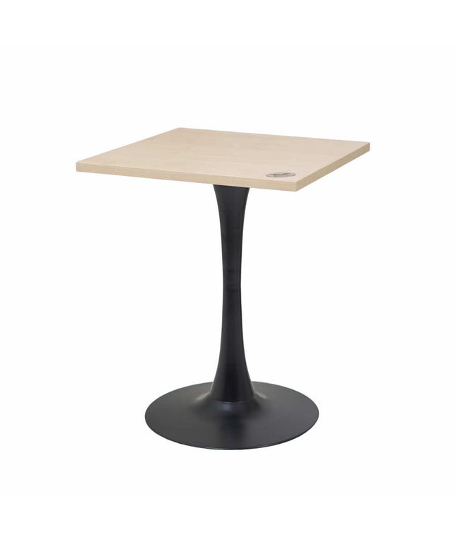 2 Seater Pole Table With Beige Top