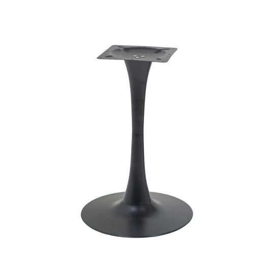 2 Seater Restaurant Pole Table Base in Black