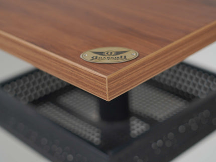 Basket Bar Height Restaurant Table With Walnut Top