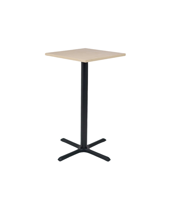 Precast Plus Bar Table Cast Iron Base Beige Top