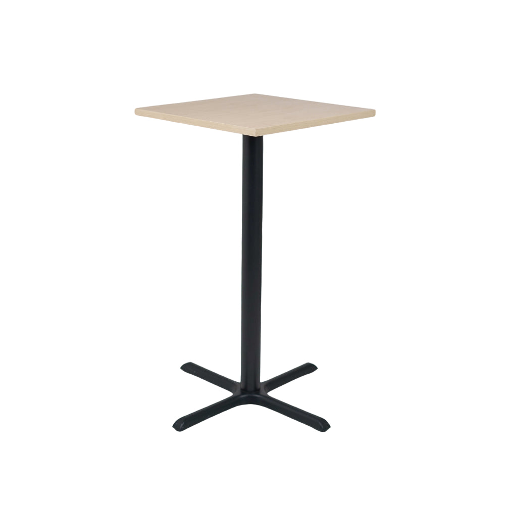 Precast Plus Bar Table Cast Iron Base Beige Top