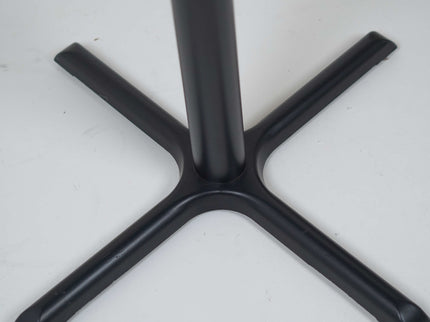 Precast Plus Bar Table Base Tile Top With Gold Metal Edge Banding