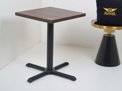 Precast Plus Table Base Walnut Top