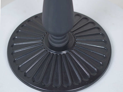 Precast Table Base Tile Top With Gold Edge Banding