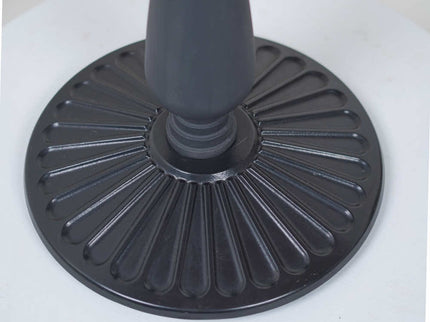 Precast Table Base Tile Top With Grey Edge Banding