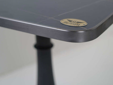 Precast Table Base Tile Top With Grey Edge Banding