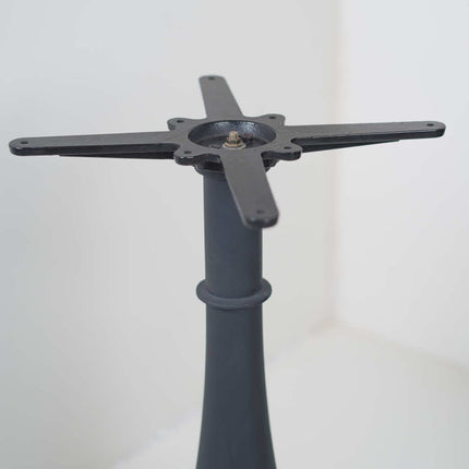 Precast Table Base Tile Top With Grey Edge Banding