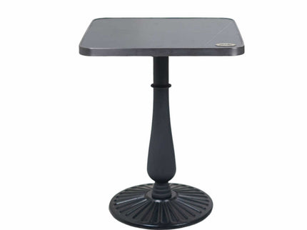 Precast Table Base Tile Top With Grey Edge Banding