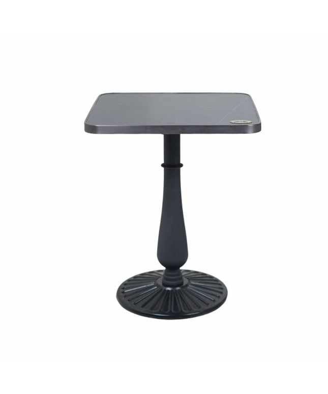 Precast Table Base Tile Top With Grey Edge Banding