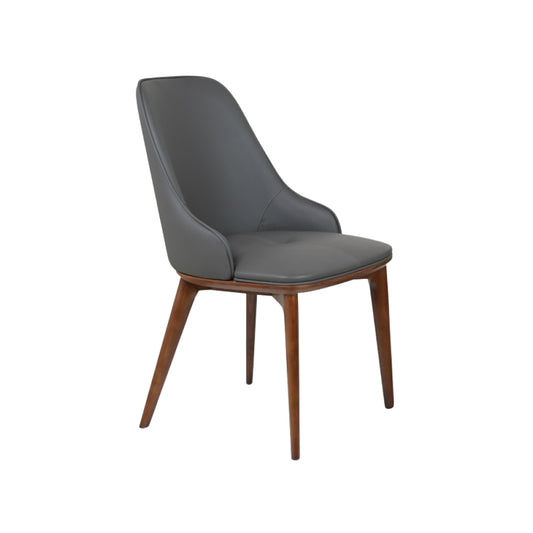 Sans Dining Chairs With Wooden Legs for Home and Jewellery Store